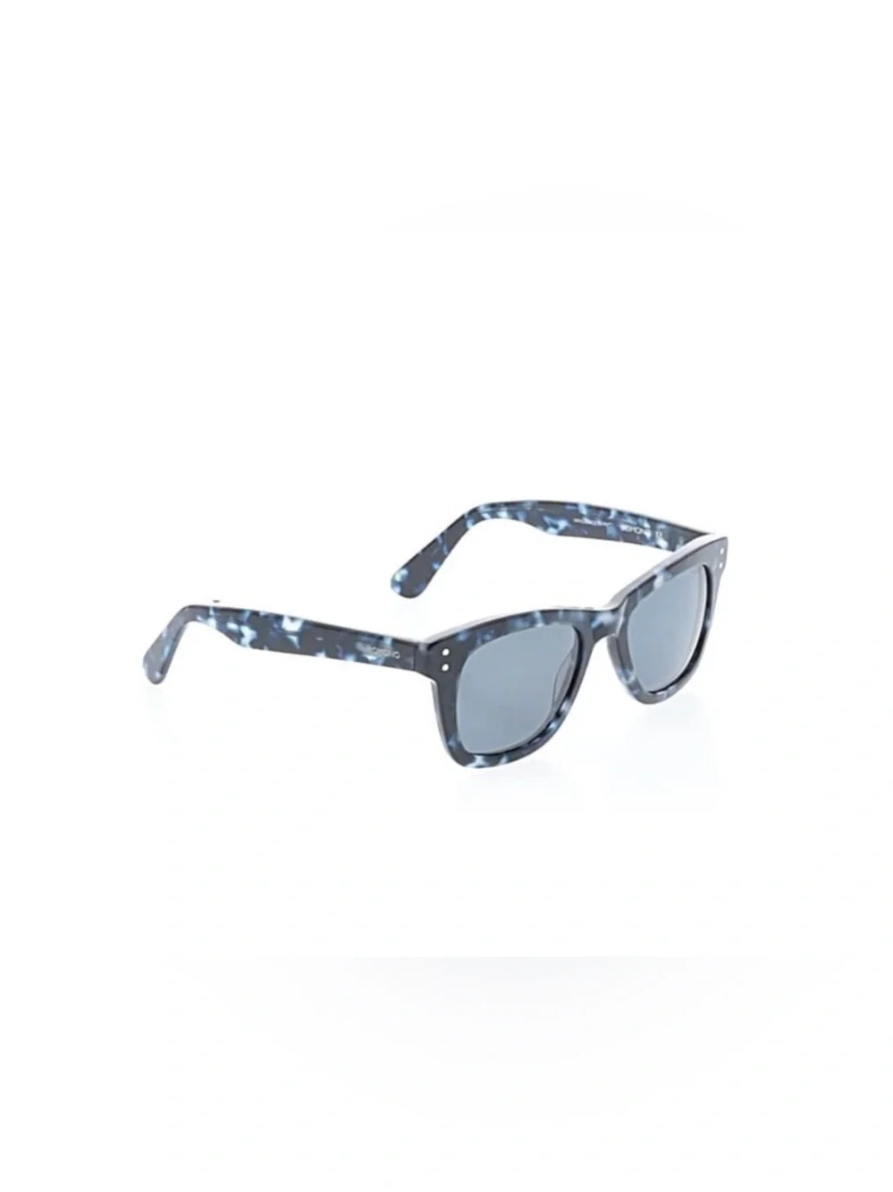 Komono Men's Sunglasses in Black Tortoiseshell with Dark Lenses